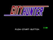 City Hunter title screen