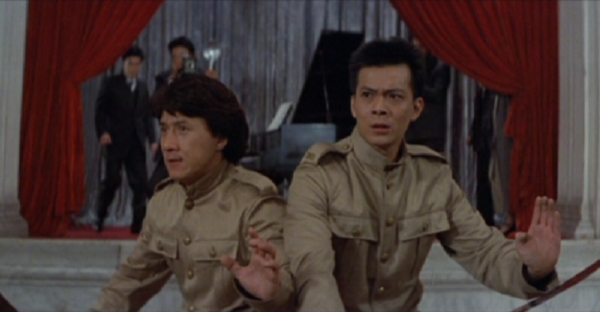Jackie Chan and Felix Wong